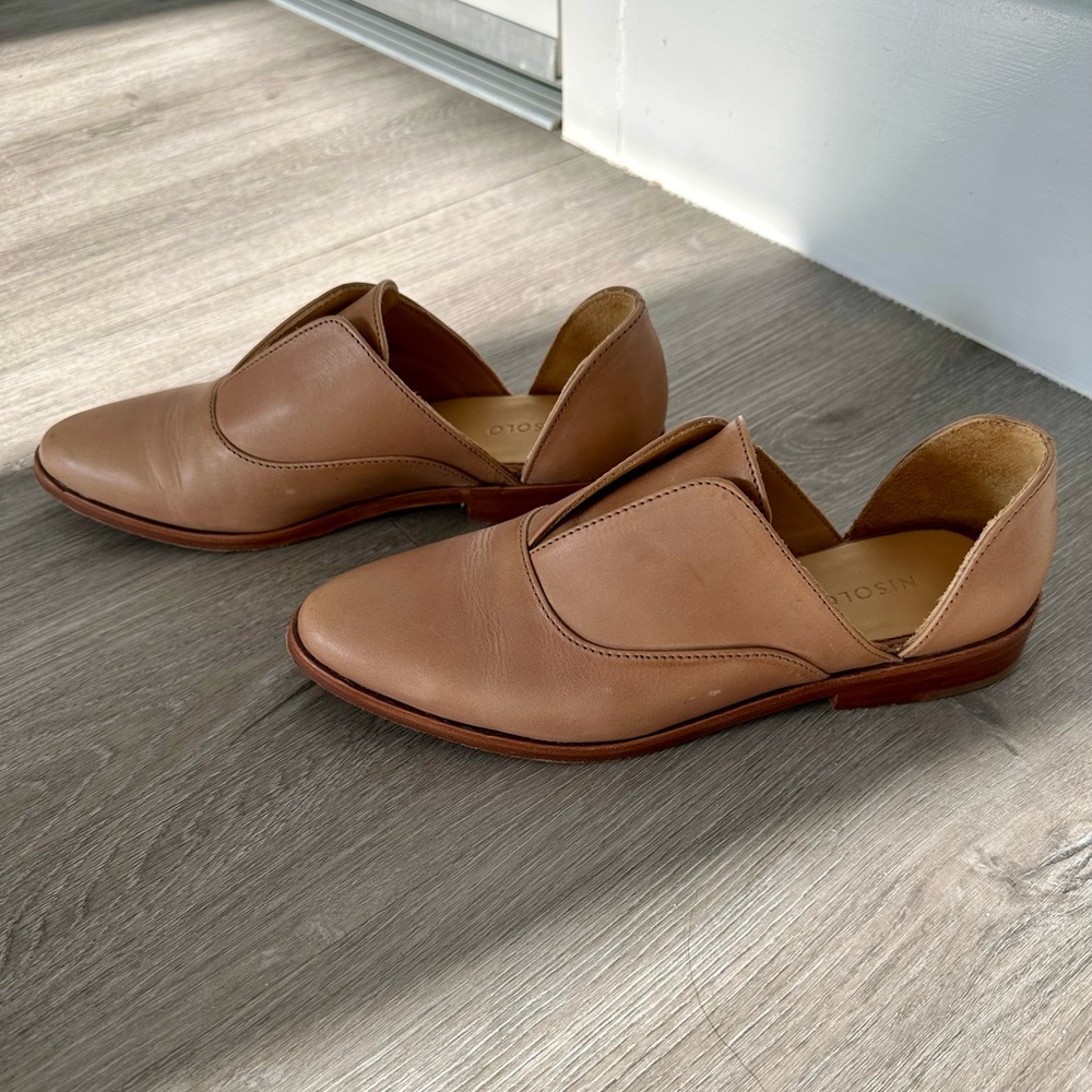 Nisolo Light Brown Leather Loafers - Picture 4 of 6